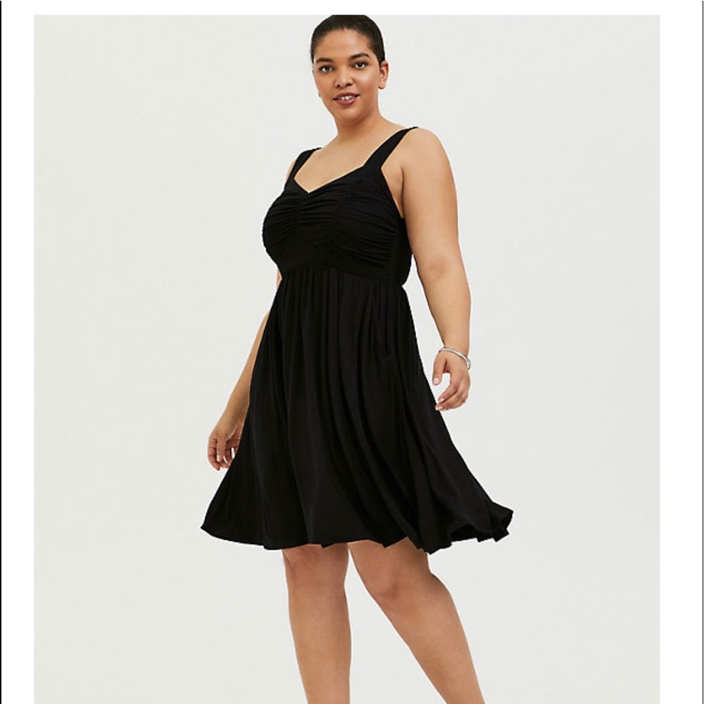 Black dress torrid new with tags